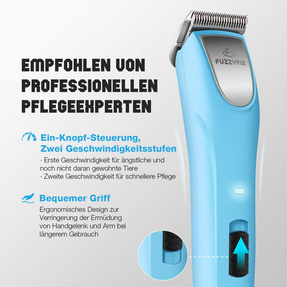 FuzzyFix Profi Hundeschermaschine PC615UX mit 2 Geschwindigkeiten