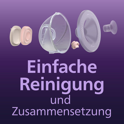 Philips AVENT Elektronische Doppelmilchpumpe Hands-free SCF547/11