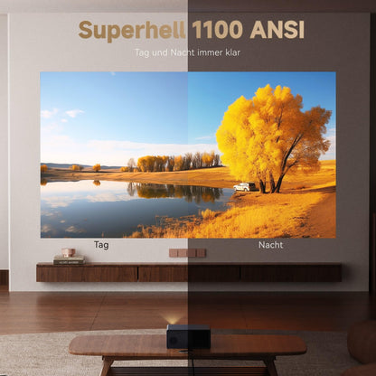 WANBO X5 PRO Smart Heimkino Videoprojektor 1080P