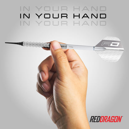 RED DRAGON Javelin Softdarts 18g – Dartpfeile Set mit 85% Tungsten