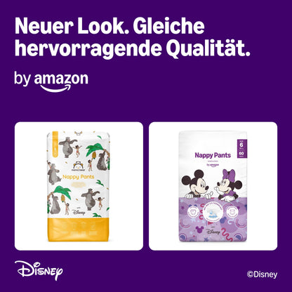 by Amazon Disney Windelhöschen Grösse 5 (12–17 kg), 140 Stück