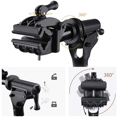 CXWXC Fahrrad-Montageständer RS-100 Aluminium, klappbar bis 40 kg