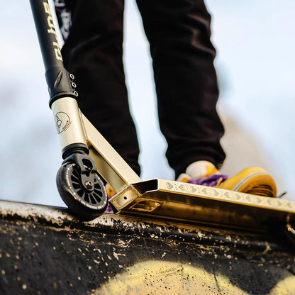 Movino Glide Stunt Scooter mit ABEC-9-Lagern und 100-mm-Rädern