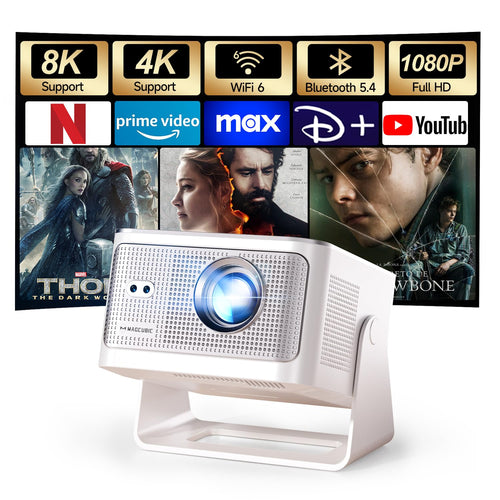 Magcubic HY350MAX Mini Beamer Full HD, WiFi 6, Bluetooth 5.4