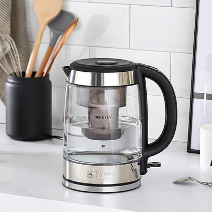 Russell Hobbs Clarity Glaswasserkocher mit BRITA Filter, 1,5 l