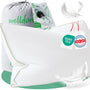Welldora Premium Nackenstützkissen 3 Kammern 40x80 mittelfest. Rechteckiges Kissen zur ergonomischen Stützung der Halswirbelsäule, optimiert die Schlafposition.