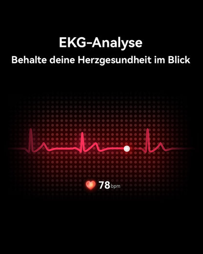 HUAWEI Watch GT 6 Pro Smartwatch mit GPS und EKG, 46 mm, Schwarz