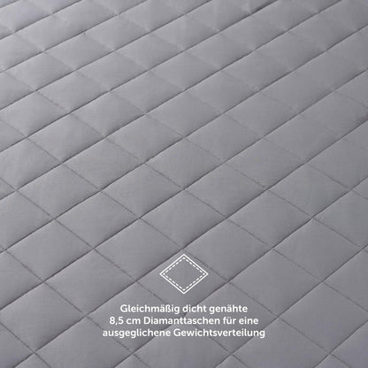 Blumtal Gewichtsdecke 135 x 200 cm, 7 kg, Baumwolle, Oeko-TEX