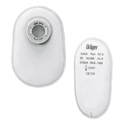 Dräger X-plore Pure P3 Partikelfilter, 3 Paar, für 3300/3500/5500