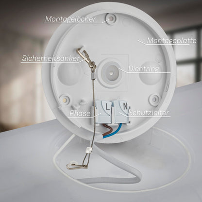 BRILONER LED Deckenpanel 98cm Indirektes Licht - Weiss