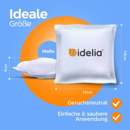 Idelia Luftentfeuchter Granulat Nachfüllpacks, 24er Set à 400 g