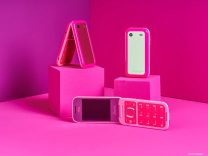 HMD Barbie Phone Flip Klapphandy 4G 2,8-Zoll-Display Power Pink