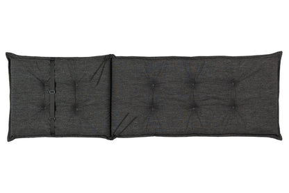 sunnypillow California Liegenauflage 190 x 60 cm 2er Set Anthrazit
