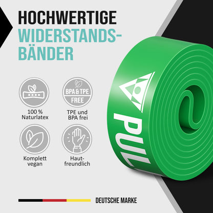 SportSwiss Widerstandsbänder 4er-Set – Klimmzughilfe EL-S