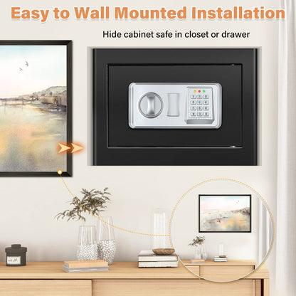 Digital Tresor 25L – Feuerfest, Möbeltresor mit Alarmanlage