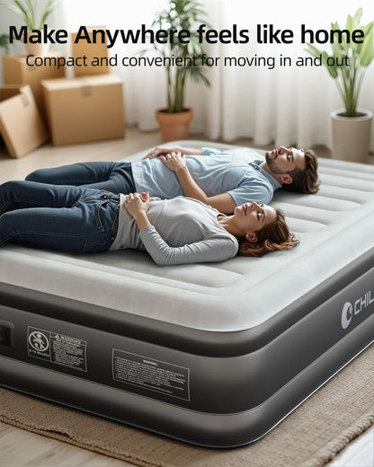 CHILLSUN Luftbett Selbstaufblasend mit Pumpe - 1 Person, 190x100cm