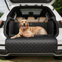 Pecute Kofferraumschutz Hund gesteppt – Seiten- und Ladekantenschutz SUV. Gesteppter Schutz für Kofferraum, Seiten, Ladekante im SUV vor Hundeschmutz.