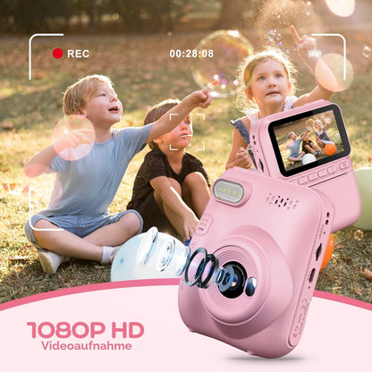 GREENKINDER Sofortbildkamera Kinder H2, 14 MP, 3-Zoll-Display, 32 GB