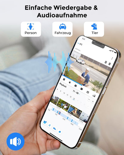 Reolink RLC-510WA WLAN Überwachungskamera 5MP mit Nachtsicht IP67