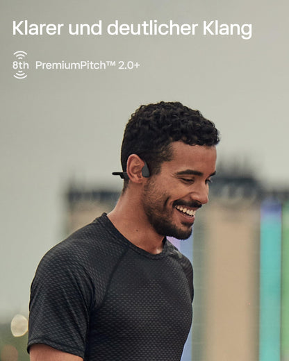 SHOKZ OpenRun Open-Ear Knochenschall-Kopfhörer mit Bluetooth
