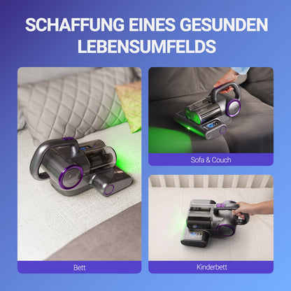 FEPPO Matratzen Milbensauger – Kabelgebunden mit UV-C & Wärme
