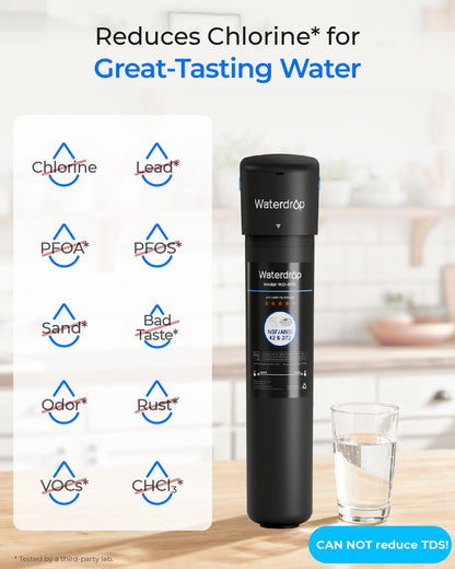 Waterdrop 15UA Untertisch Trinkwasserfilter – Hohe Kapazität