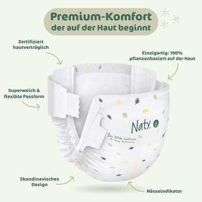 Naty BioEmbrace Babywindeln Grösse 6 (16 kg+), 102 Stück