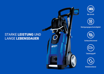 Nilfisk E 145 Hochdruckreiniger 145 Bar – Komplettset mit Zubehör