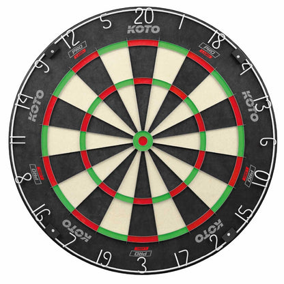 KOTO King Pro 360 Dartscheibe – offizielle Turniermasse, Sisal