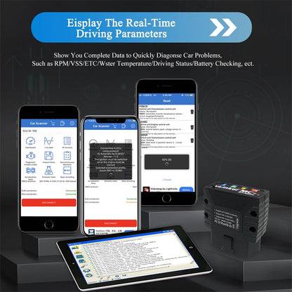 vLinker MC+ OBD2 Bluetooth Scanner Diagnosegerät für iPhone & Android