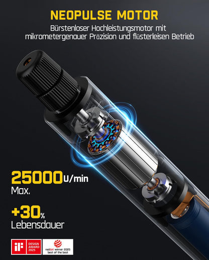 Fanttik F2 Master Mini Akku-Multifunktionswerkzeug, 25'000 U/min
