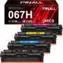 PINALL 067H Toner Kompatibel Canon i-SENSYS - Schwarz. Rechteckige schwarze Tonerkartusche für Laserdrucker. Erzeugt monochrome Ausdrucke.