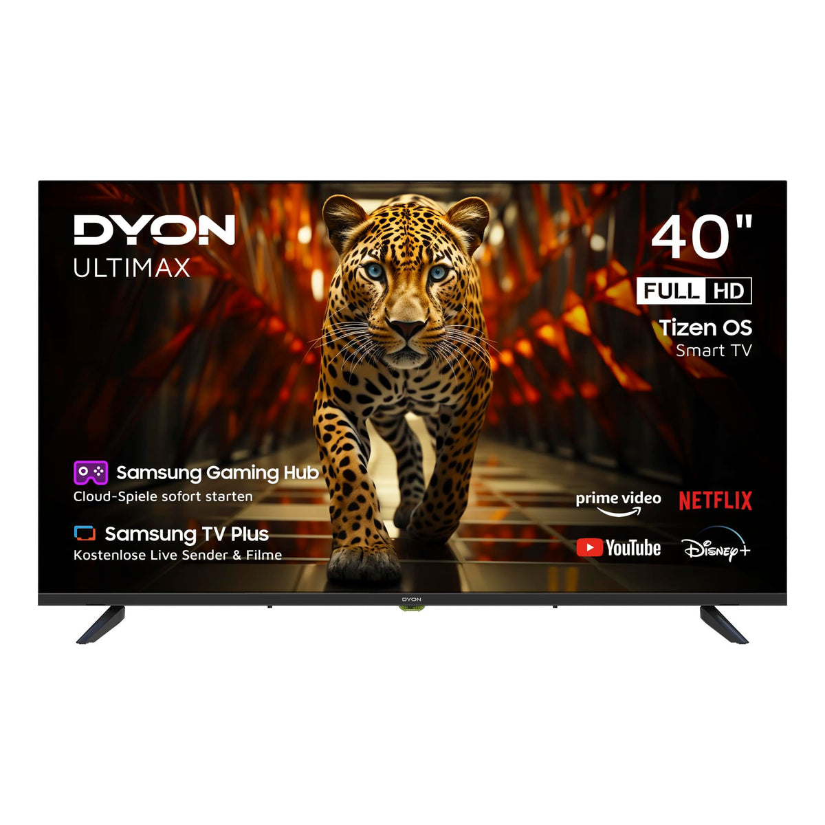 DYON Ultimax 40F-TI Smart TV 40 Zoll Full-HD, Tizen OS, Triple Tuner – LED-Fernseher