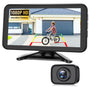 AUTO-VOX W12 Rückfahrkamera Kabellos 5" LCD 1080P, schwarz, für kabellose 1080P-Videoübertragung beim Einparken.