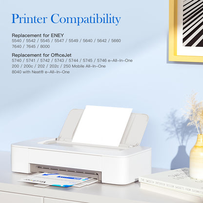 Valuetoner 62XL Druckerpatronen kompatibel für HP 62, 2er-Pack