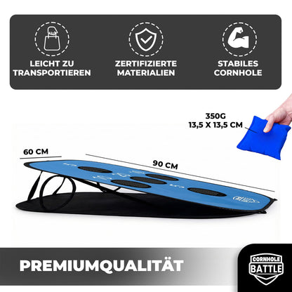 Original Cup Cornhole Battle Wurfspiel-Set, faltbar, 90×60 cm