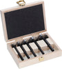 Bosch EXPERT Wood Forstnerbohrer Set 5-teilig, Ø 15–35 mm, für Sacklöcher in Hart- und Weichholz