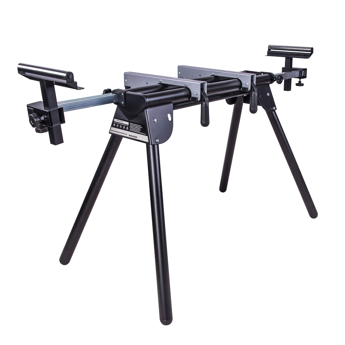 Evolution Gehrungssägen Untergestell - Universal klappbar. Metallgestell für Gehrungssägen. Bietet sicheren Stand und komfortable Arbeitshöhe.