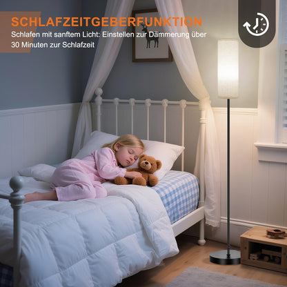 FRIDEKO HOME LED-Stehlampe RGB dimmbar, 170 cm, mit Fernbedienung