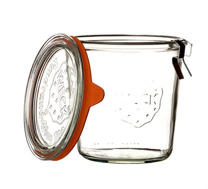 Weck Sturzgläser Einmachgläser – 24er Set RR 100 100-500ml