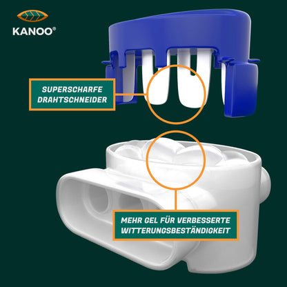 kanoo Mähroboter Begrenzungskabel Set, 150 m Kabel + 300 Erdnägel