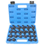 DPTOOL Krähenfusschlüssel-Set 21-teilig, 8-32 mm, 3/8 und 1/2 Zoll