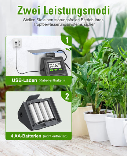 Lvelfe Automatisches Bewässerungssystem IK10P für 11 Pflanzen
