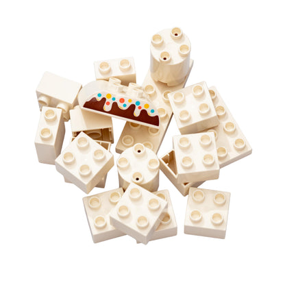 LEGO DUPLO Steine bunt gemischt, 100 Stück – Basic Steine