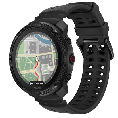 Polar Vantage M3 Multisport-Smartwatch mit AMOLED-Display und GPS, wasserfest bis 50 m und 53 g leicht
