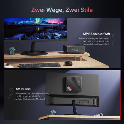 ACEMAGICIAN AM06 Pro Mini PC - Ryzen 7 5700U 16GB/512GB