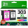 CanPick 303XL Druckerpatronen Multipack Schwarz und Farbe für HP 303, 2er-Pack mit je einer Patrone