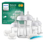 Philips AVENT Natural Response Glas Babyflaschen Geschenkset Neugeborene: Klare Glasflaschen. Für natürliche Saugreaktion und Fütterung von Neugeborenen.