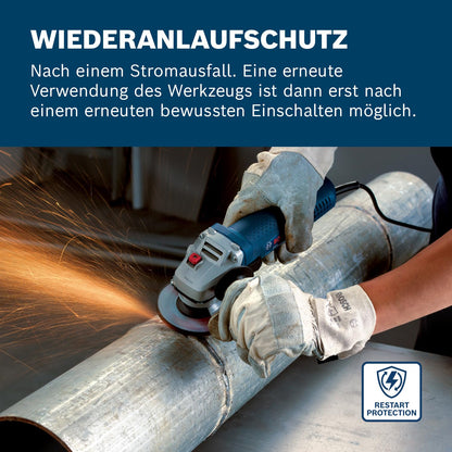 Bosch Professional Winkelschleifer GWS 7-125 (720 Watt, 125 mm)