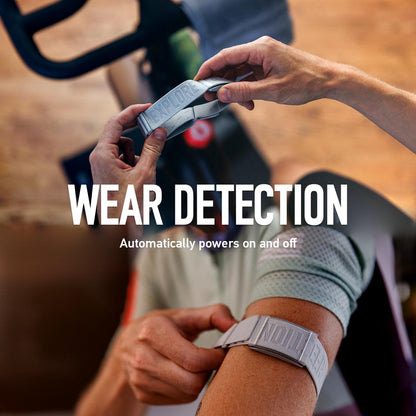 COROS Heart Rate Monitor Herzfrequenzmonitor Armband Grau Gross